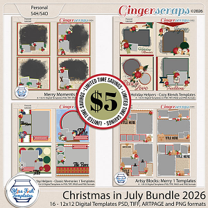 Christmas in July Bundle 2026 by Miss Fish 