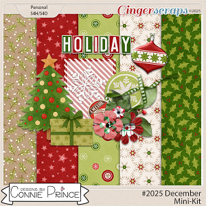 #2025 December - Mini Kit Pack by Connie Prince