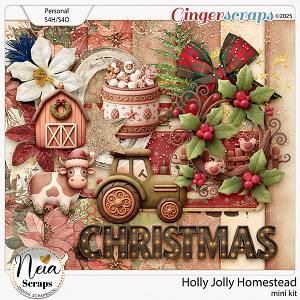 Holly Jolly Homestead - Mini Kit - by Neia Scraps