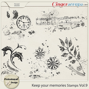 Keep your memories Stamps Vol.9