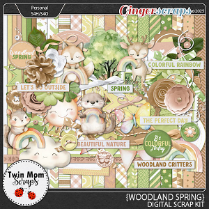 Woodland Spring - KIT by Twin Mom Scraps Woodland Spring - KIT by Twin Mom Scraps