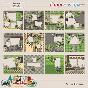 Slow Down Quick Pages by The Scrappy Kat