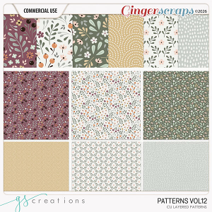 Patterns Vol12 (CU) by GS Creations