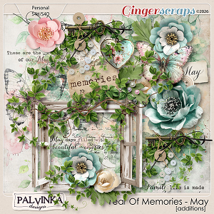 Year Of Memories - May Additions by Palvinka Designs Year Of Memories - May Additions by Palvinka Designs