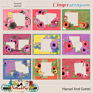 Hansel and Gretel Brag Book by The Scrappy Kat