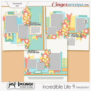 {CU} Incredible Life 9 Templates By JB Studio