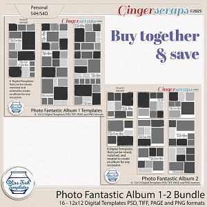 Photo Fantastic Album 1-2 Bundle by Miss Fish