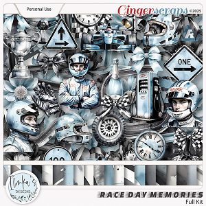 Race Day Memories Full Kit by Ilonka's Designs