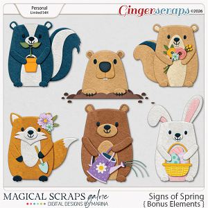 Signs of Spring (bonus elements)