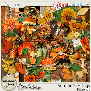 Autumn blessings Kit by PrelestnayaP Design and CarolW Designs