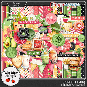 Perfect Pair - KIT by Twin Mom Scraps