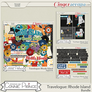Travelogue Rhode Island - Bundle Pack by Connie Prince
