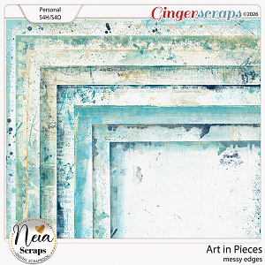 Art in Pieces - Messy Edges - by Neia Scraps