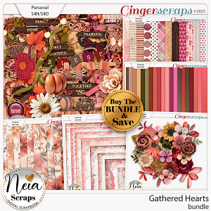 Gathered Hearts - Bundle - by Neia Scraps