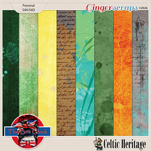 Celtic Heritage Artsy Papers By The Brit Chick