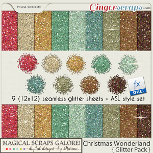 Christmas Wonderland (glitter pack)