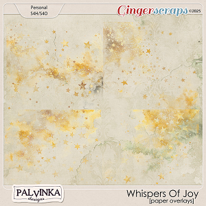 Whispers Of Joy Paper Overlays by Palvinka Designs