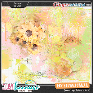 Eggstravaganza Overlays & Transfers by JB Studio