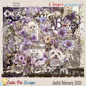 Joyful February 2025 Page Kit