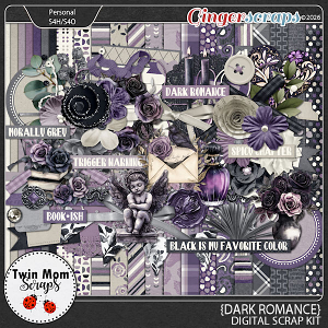 Dark Romance - KIT by Twin Mom Scraps