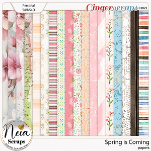 Spring is Coming - Papers - by Neia Scraps