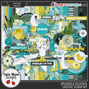 Puddle Ducks - KIT by Twin Mom Scraps