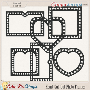 Heart Cut-Out Photo Frames 01