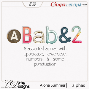 Aloha Summer: Alphas by LDragDesigns