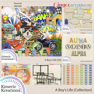 A Boys Life Collection by Kimeric Kreations    