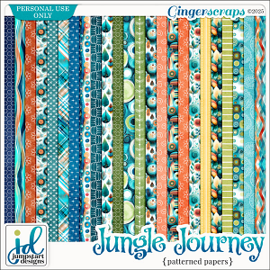 Jungle Journey {Patterned Papers}