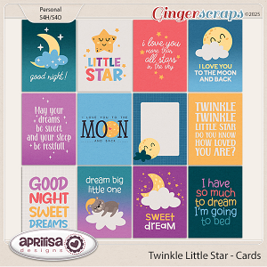 Twinkle Little Star - Cards by Aprilisa Designs Twinkle Little Star - Cards by Aprilisa Designs