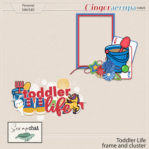 Toddler Life Clusters by ScrapChat Designs