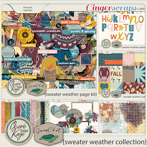 Sweater Weather Collection by Chere Kaye Designs and ScrapChat Designs 