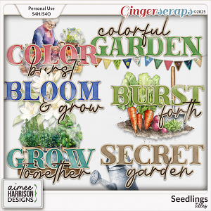 Seedlings Titles by Aimee Harrison Seedlings Titles by Aimee Harrison