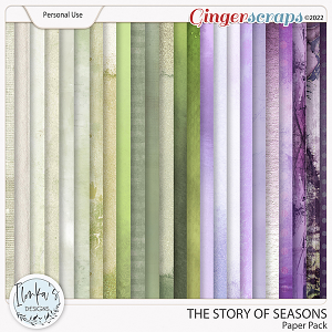 The Story Of Seasons Paper Pack by Ilonka's Designs