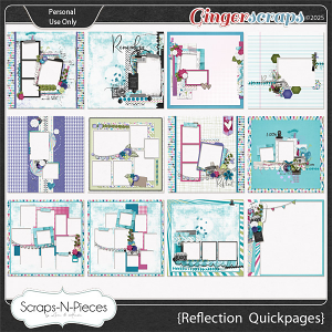 Reflection Quickpages by Scraps N Pieces 