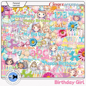 Birthday Girl by Wetfish Designs