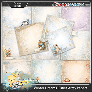 Winter Dreams Cuties Artsy Papers Winter Dreams Cuties Artsy Papers