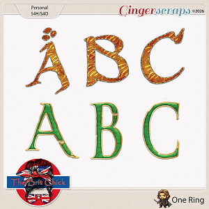 One Ring Alpha's By The Brit Chick