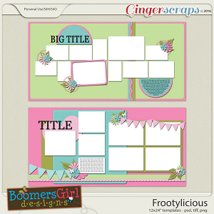 Frootylicious Template Pack by BoomersGirl Designs