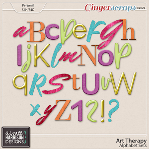 Art Therapy Alpha Sets by Aimee Harrison