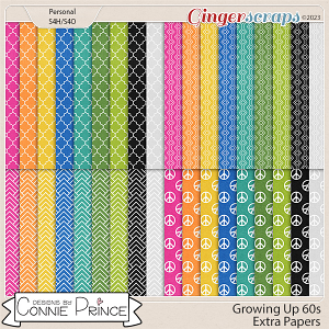 Growing Up 60s - Extra Papers by Connie Prince