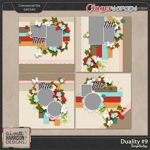 Duality #9 Templates by Aimee Harrison