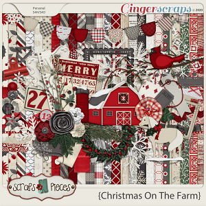 Christmas On The Farm by Scraps N Pieces