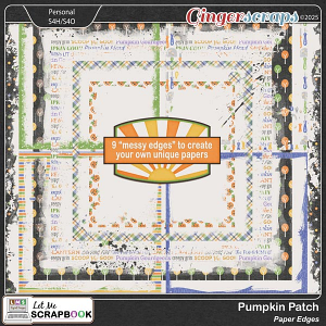 Pumpkin Patch Edges by Let Me Scrapbook