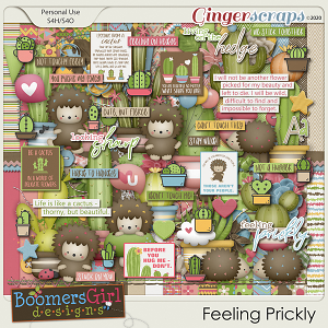 Feeling Prickly by BoomersGirl Designs