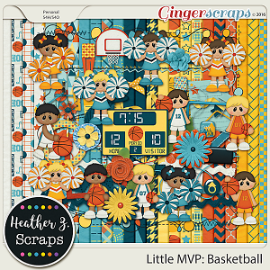 Little MVP: Basketball KIT by Heather Z Scraps