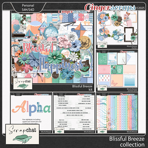 Blissful Breeze Collection by ScrapChat Designs