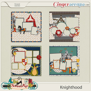 Knighthood Quick Pages by The Scrappy Kat