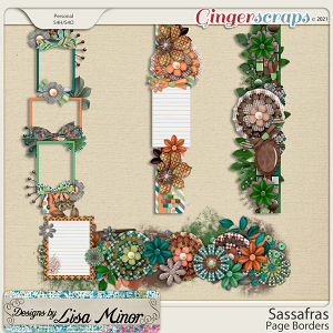Sassafras Page Borders from Designs by Lisa Minor